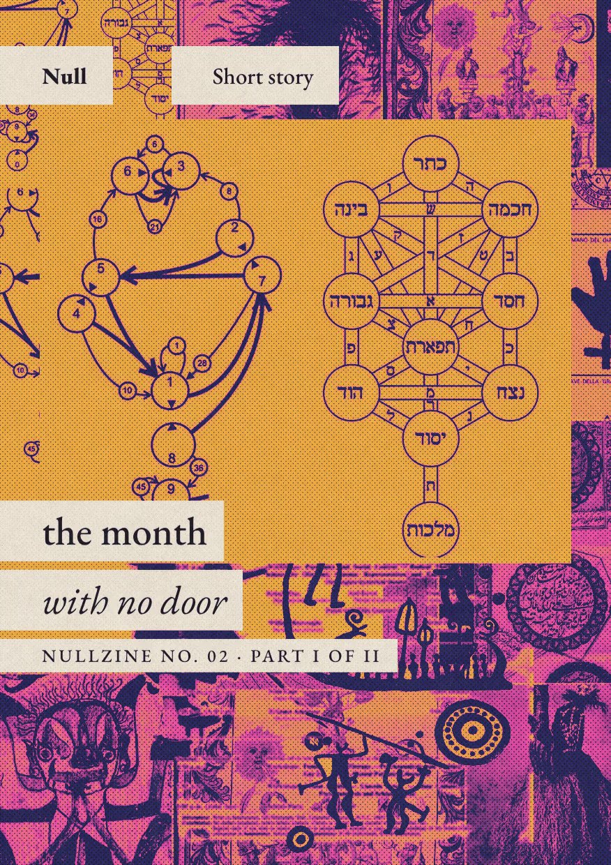 Cover of The Month with No Door, part one